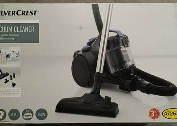 SILVERCREST cyklonowy odkurzacz bezworkowy, 850 W, NOWY