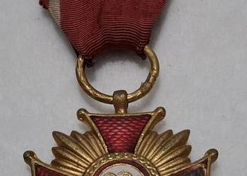 Medal, Krzyż zasługi, PRL, 44mm, nr.2 (Kolekcje, odznaczenia)
