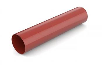 Bryza PVC Rura Spustowa fi 63 4 m czerwony