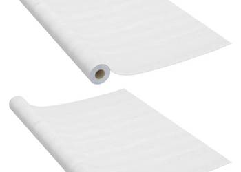 vidaXL Okleina samoprzylepna na drzwi 2 szt białe drewno(SKU:146111)