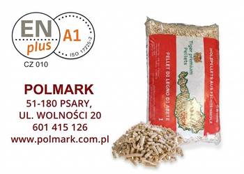 Pellet świerkowy Tiger Premium - ENplus A1 - Polmark Wrocław / Psary