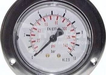Manometr tablicowy tylny 10 bar 63 gwint 1/4"