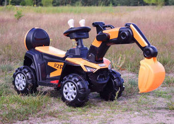 BAWIBUS.PL traktor KOPARKA NA AKUMULATOR jeździk dla dzieci auto quad