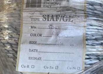 Kabel SIAF/GL jednożyłowy