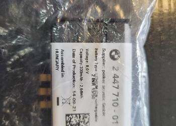 Akumulator BMW 2447710-01 84102447710 2447710 NOWA ORGINALNA