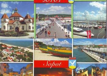 Kart. Poczt. Sopot  - widoki  **  2 szt Kart. Poczt. Sopot  - widoki  **  2 szt