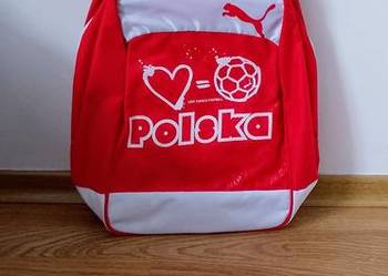 Plecak Puma Polska biało-czerwony nowy z metką