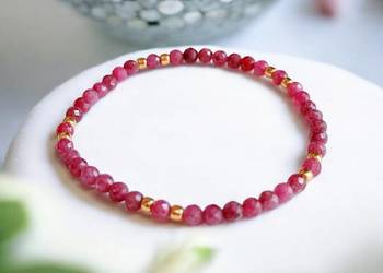 Bransoletka z Rubinu