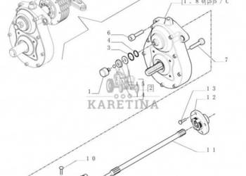 New Holland T6010 Sprzęgło wom 87731123