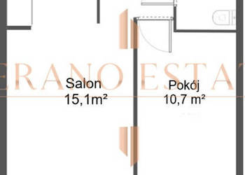 38 m² | 2 pokoje | Balkon | Winda