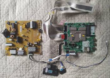 Części; TV Led 4k LG 50UP75003LF: zasilacz, płyta główna, moduł WiFi