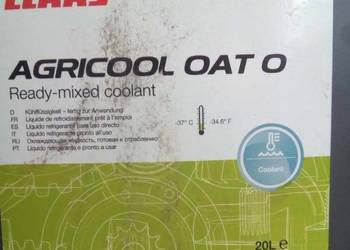 CLAAS AGRICOOL OAT O Gotowa mieszanka płynu chłodzącego (-37 C) ORIGINAL 20