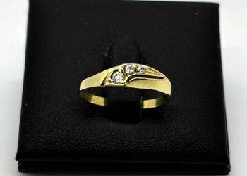 Złoty Pierścionek pr. 585 1,59g R15