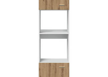 Szafka na mikrofalówkę dąb artisan 60x57x207 cm WM-856129