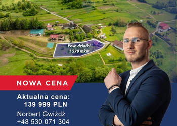 Działka budowlana z pięknym widokiem – Łętownia