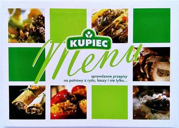 Kupiec Menu. Sprawdzone przepisy na potrawy z ryżu, kaszy...