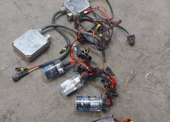 Zestaw HID Xenon, przetwornice + 2x h4 xenon (h4l 6000k + h4 8000k)