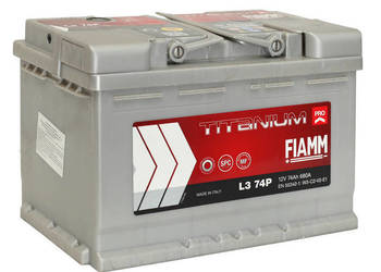 Akumulator 12V 74Ah 680A FIAMM TITANIUM PRO
