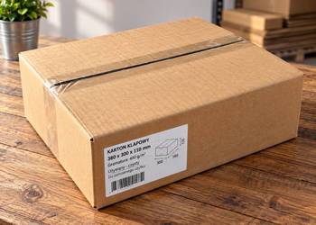 Kartony klapowe 380x300x110 grube 480 g/m² – 1 zł/szt. FV duże ilości
