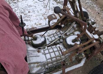 Ścinarka do fasoli samojezdna do dokończenia ( uszkodzona ) zamiana ,