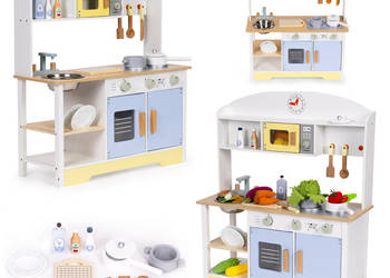 Kuchnia dla dzieci piekarnik pralka mikrofala 12 akcesoriów ECOTOYS