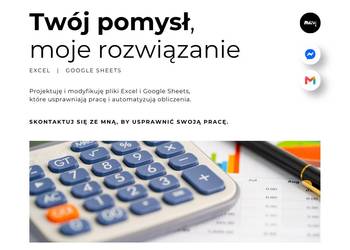 Excel i Google Sheets - automatyzacja arkuszy kalkulacyjnych