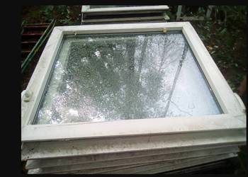 Okno PCV 110 x 102 cm FIX witryna sklepowa naświetle