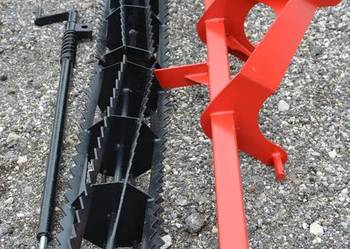Wał strunowy zębaty na łożysakch Transport
