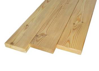 Deska tarasowa modrzew syber.27x140 mm AB GŁADKI