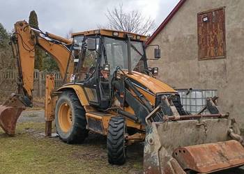 Cat 428c 99r umowa koparko ładowarka 4x4