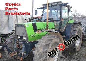Deutz Agrostar 6.61 części, skrzynia biegów, oś