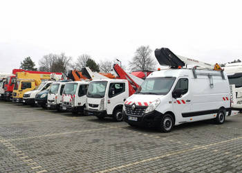 Renault Master Zwyżka Podnośnik Koszowy KAT B Do 3.5tony 12.5m KLUBB K32 U…