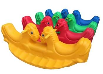 Bujak pony dla dwojga dzieci.