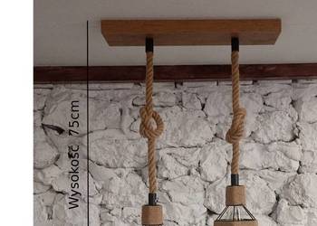 Lampa sufitowa drewniana  RETRO LS-MDF1