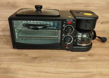 Maszyna do śniadań, mini piekarnik, ekspres do kawy