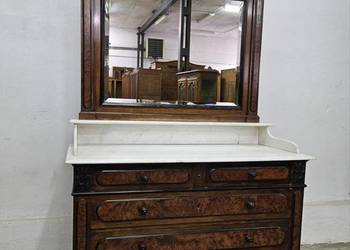 Francuska komoda z szufladami i lustrem toaletka