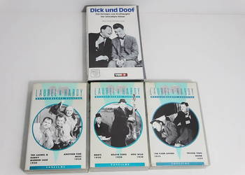 Flip i Flap cztery kasety z filmami VHS