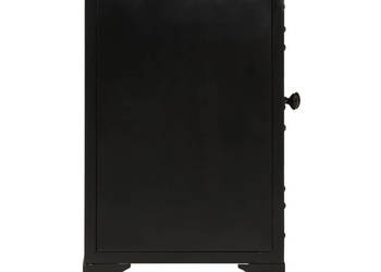 Szafka pod umywalkę 55x35x60 cm żelazo i lite drewno mango WM-358564