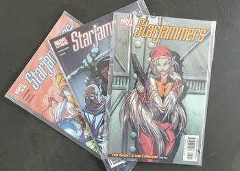 Manga - Starjammers - 3 komiksy Marvel USA
