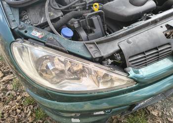 peugeot 206 2.0 16v lift pas przedni chłodnica wody klimatyzacji wiatrak
