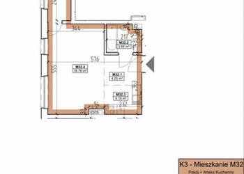 Ogłoszenie mieszkanie Lublin 34.21m2 1 pokój