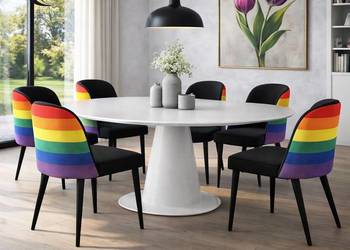 Krzesło Tapicerowane Premium KL-3 Rainbow – Edite Meble