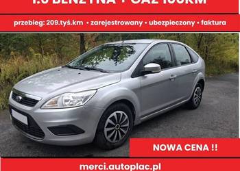 Ładny FORD FOCUS*1.6+GAZ 2008 LIFT * klima * elektryka * 2kpl.opon * dł.opł
