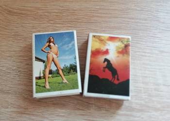 Dwa pudełka z zapałkami do kolekcji. Dwa pudełka z zapałkami do kolekcji.