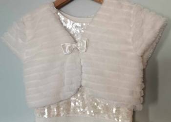 H&M Elegancka sukienka z bolerkiem na roz. 152, 11-12 lat