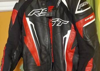 Kurtka motocyklowa Skórzana Rst Tractech Evo 5 xl Red czerwona Rozmiar 5
