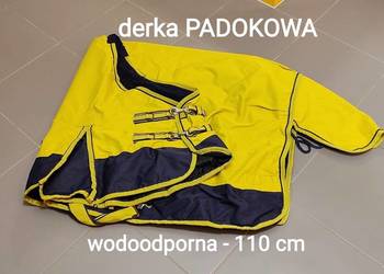 Derka padokowa wodoodporna podszyta polarem - 110cm - Horse House