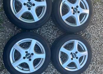 Sprzedam felgi Ronal 4x100 + opony letnie Hankook Ventus Prime 3 - Zobacz!
