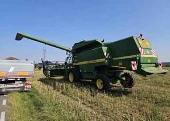 John Deere 2264 Hill Master Stół do Rzepaku 6m+wózek+ Kosy boczne nie Claas