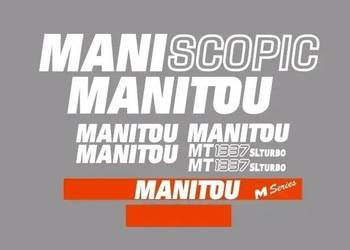 Naklejki oklejenie MANITOU MANISCOPIC MT 1337 SL Zamiennik